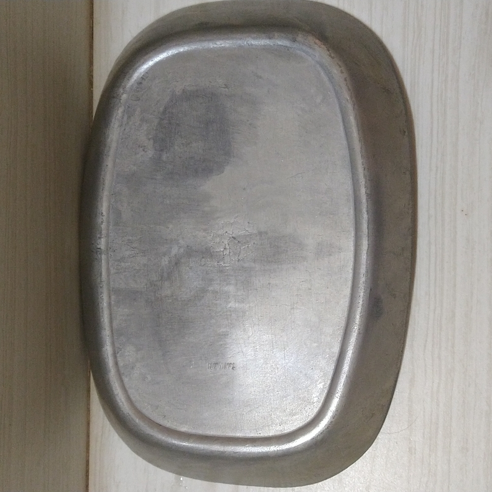 Vintage Wilton Pewter Armetale "Give Us This Day Our Daily Bread" Silver Tray - Picture 2 of 3